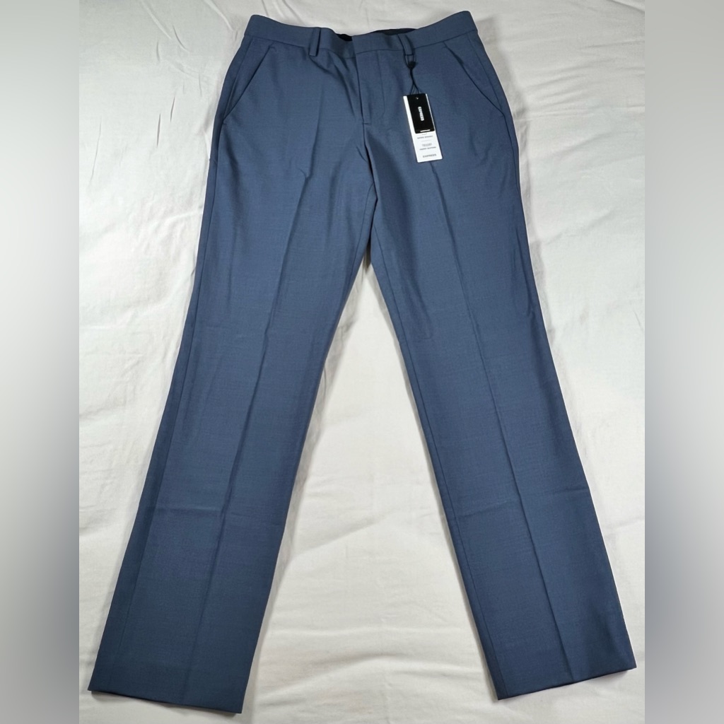 Express 4-Way Hyper Stretch Wool Blend Pants